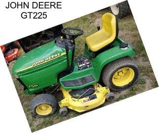 JOHN DEERE GT225