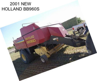 2001 NEW HOLLAND BB960S