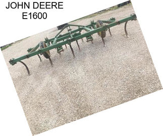 JOHN DEERE E1600