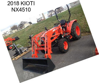 2018 KIOTI NX4510