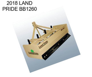 2018 LAND PRIDE BB1260