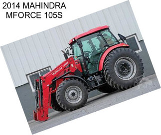 2014 MAHINDRA MFORCE 105S