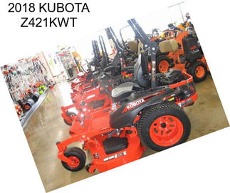 2018 KUBOTA Z421KWT