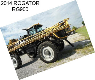 2014 ROGATOR RG900