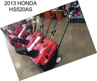 2013 HONDA HS520AS