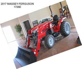 2017 MASSEY-FERGUSON 1726E