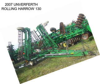 2007 UNVERFERTH ROLLING HARROW 130