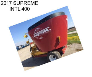2017 SUPREME INTL 400