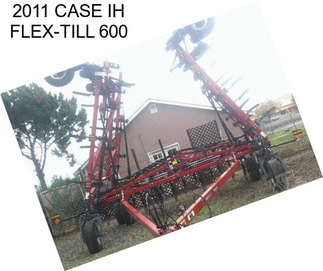 2011 CASE IH FLEX-TILL 600