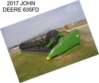 2017 JOHN DEERE 635FD