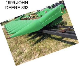 1999 JOHN DEERE 893