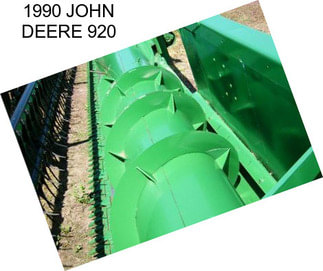 1990 JOHN DEERE 920