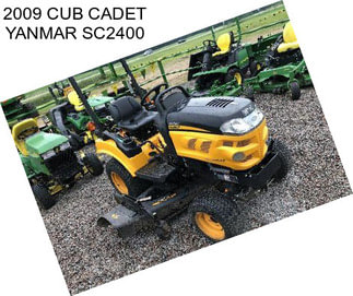 2009 CUB CADET YANMAR SC2400