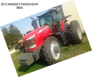 2013 MASSEY-FERGUSON 8660