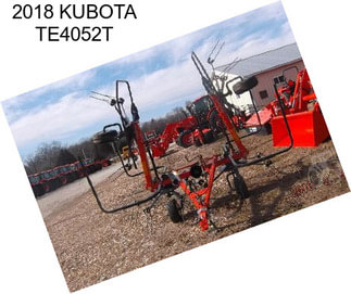 2018 KUBOTA TE4052T