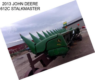 2013 JOHN DEERE 612C STALKMASTER