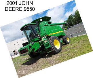 2001 JOHN DEERE 9550