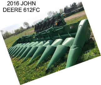 2016 JOHN DEERE 612FC