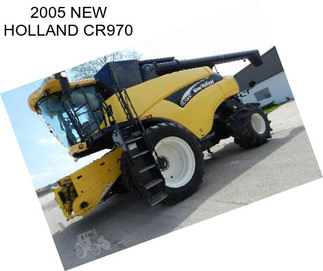 2005 NEW HOLLAND CR970