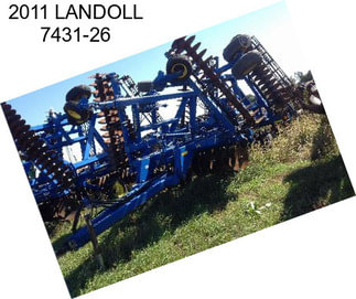 2011 LANDOLL 7431-26