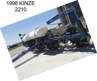 1998 KINZE 2210