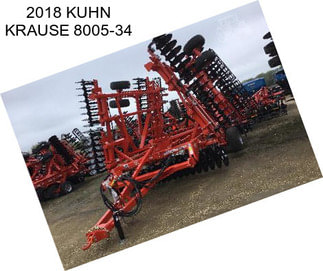 2018 KUHN KRAUSE 8005-34