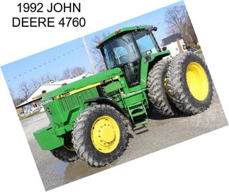 1992 JOHN DEERE 4760