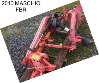 2010 MASCHIO FBR