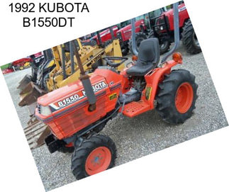 1992 KUBOTA B1550DT