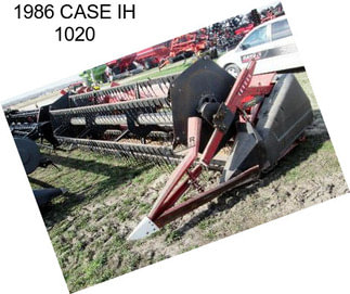 1986 CASE IH 1020