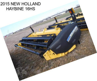 2015 NEW HOLLAND HAYBINE 16HS