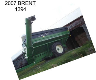 2007 BRENT 1394