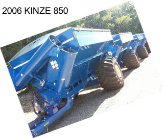 2006 KINZE 850