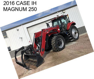 2016 CASE IH MAGNUM 250