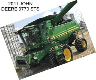 2011 JOHN DEERE 9770 STS