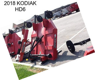 2018 KODIAK HD6