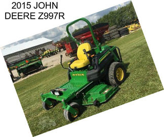 2015 JOHN DEERE Z997R