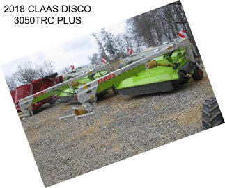 2018 CLAAS DISCO 3050TRC PLUS