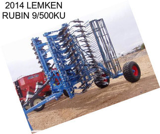 2014 LEMKEN RUBIN 9/500KU