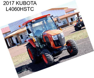 2017 KUBOTA L4060HSTC