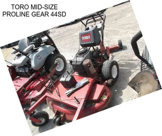 TORO MID-SIZE PROLINE GEAR 44SD