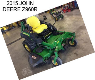 2015 JOHN DEERE Z960R