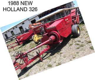 1988 NEW HOLLAND 326