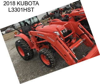 2018 KUBOTA L3301HST