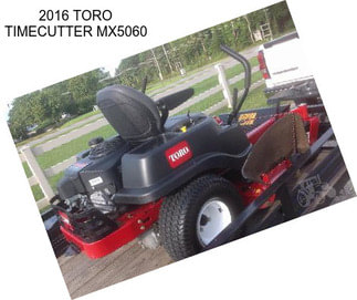 2016 TORO TIMECUTTER MX5060