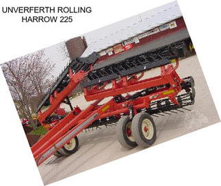 UNVERFERTH ROLLING HARROW 225