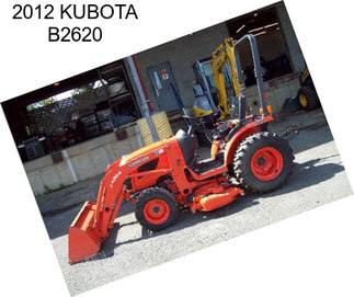 2012 KUBOTA B2620