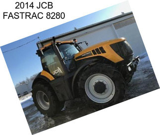 2014 JCB FASTRAC 8280