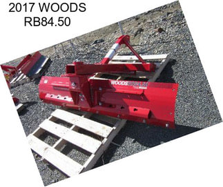 2017 WOODS RB84.50