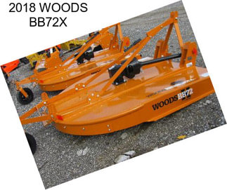 2018 WOODS BB72X